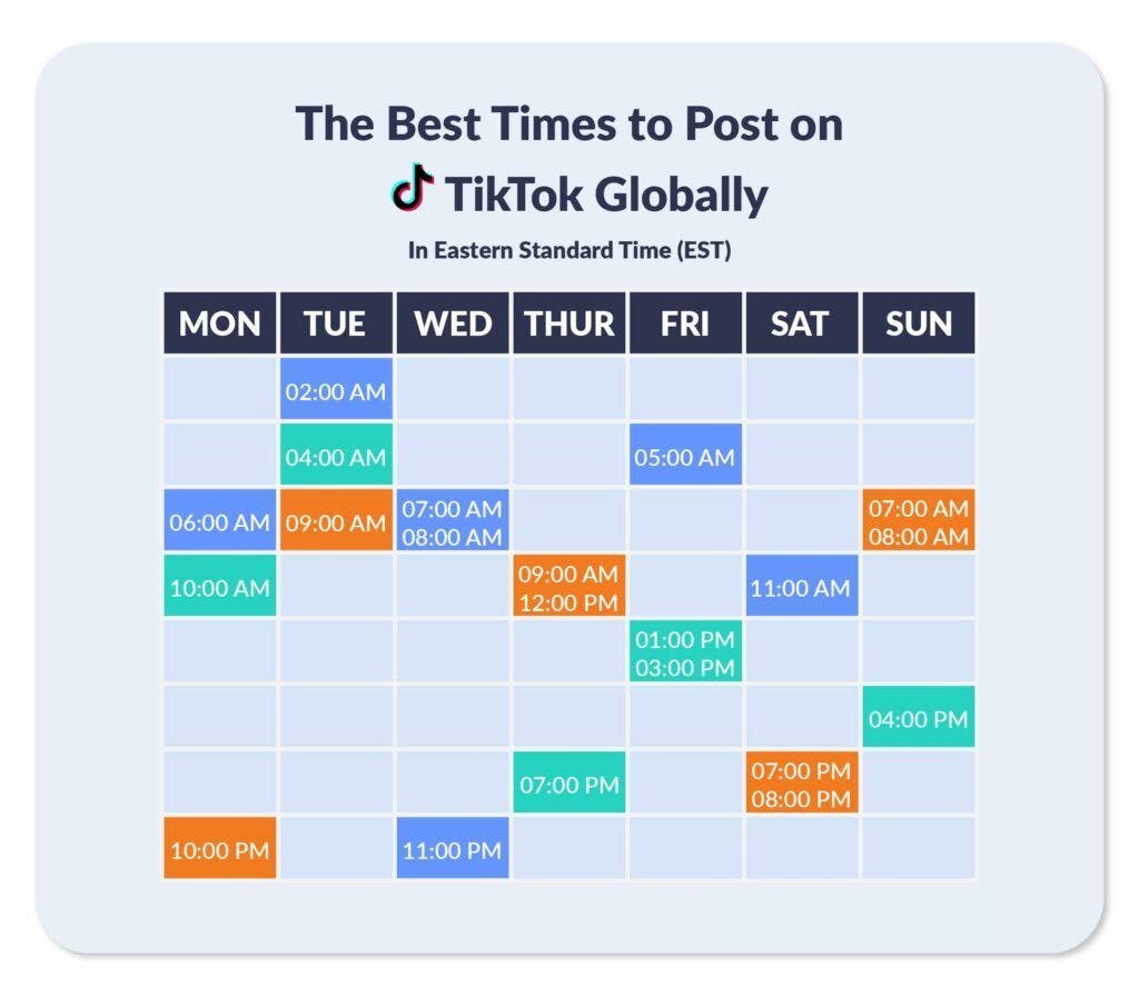 TikTok 101: What is The Best Time to Post on TikTok in 2022? cover image